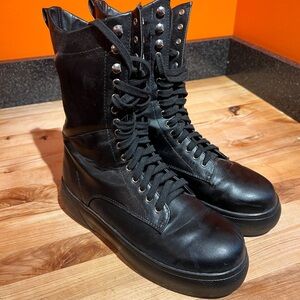 Dolls Kill Platform Combat Boots